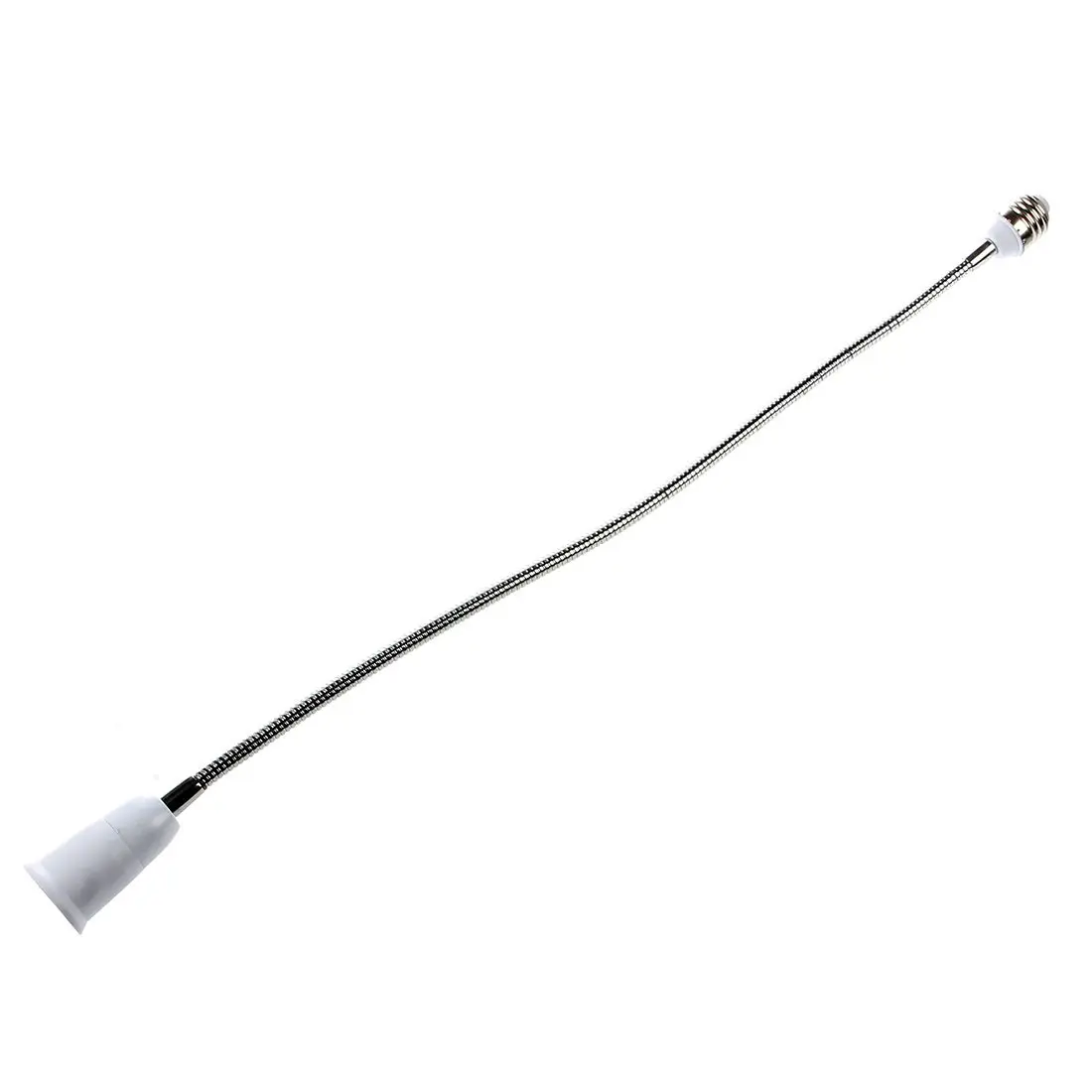 E27 к E27 светильник лампа Гибкая Удлинительный адаптер конвертер(белый, 60 см