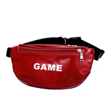 Детская мода Fanny Pack из искусственной кожи Чехол Пояс Бум сумка телефон карман