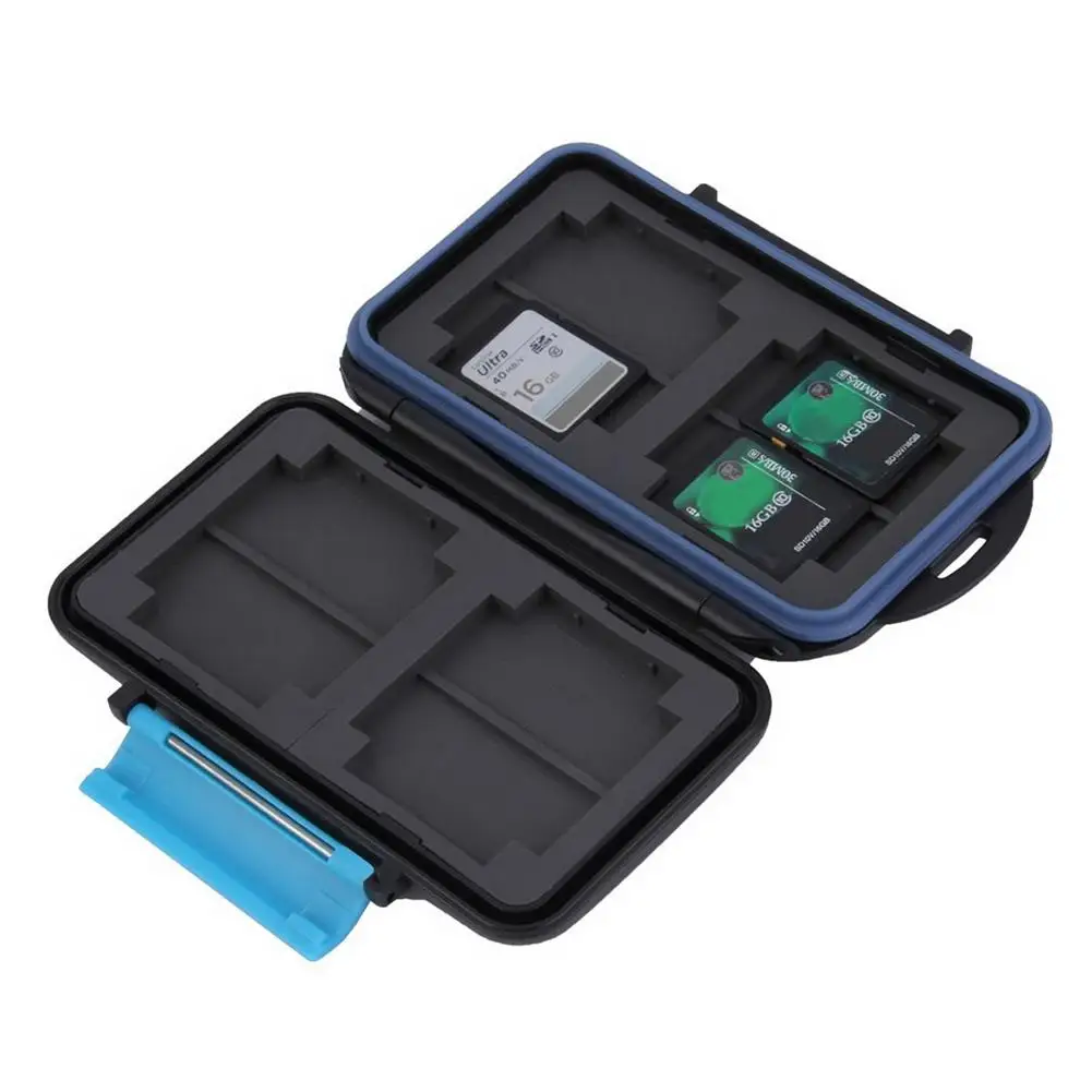 

Wholesale New Waterproof Anti-shock Buckle Memory Card Case Holder for 8 Cards Storage Box