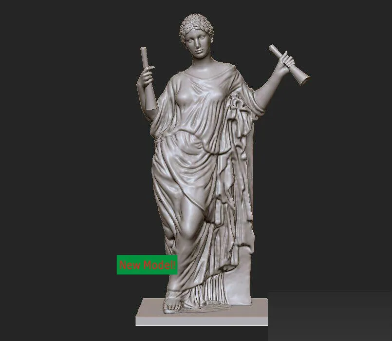 3d фон для ЧПУ в формате файлов STL Aphrodite|3d model relief|3d relief modelfor cnc |