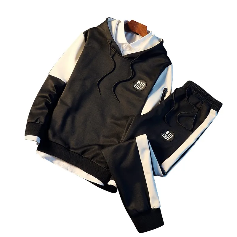 Bormandick Men Sets Fleece Lined Sweatshirt plus Pants Male Tracksuit Warm Sporting Suits Men's Sportswear KXP18 M62-48 Bormandick Men Sets Fleece Lined Sweatshirt plus Pants Male Tracksuit Warm Sporting Suits Men's Sportswear KXP18 M62-48