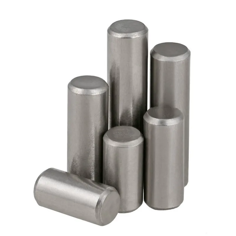 MroMax Pasadores cilíndricos de acero inoxidable 304 M5 x 1.260 in 304,  clavijas de soporte de estante para dispositivos metálicos, instalación de