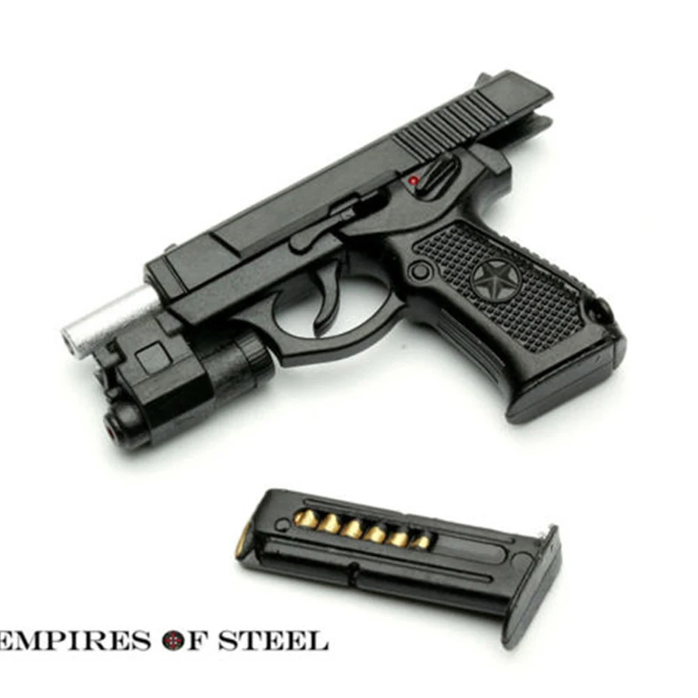 Skup 3.8cm żołnierz broń Model 1 6 QSZ92 półautomatyczny pistolet karabin Model plastikowe pistolety dla 12 \
