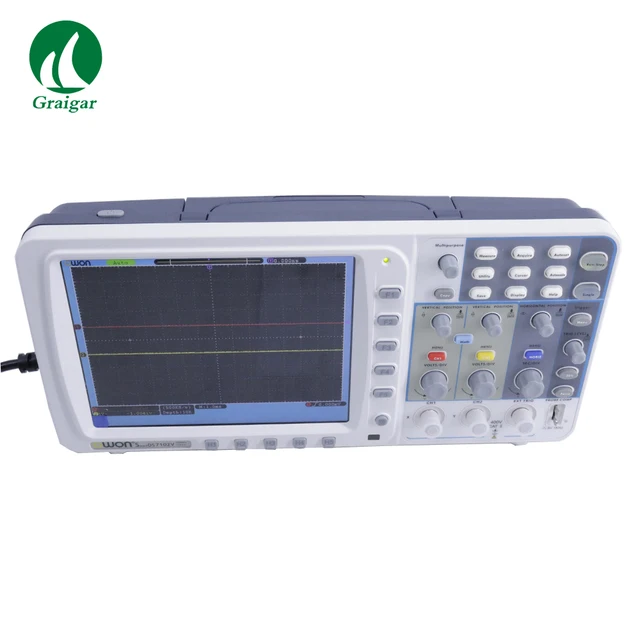 Special Offers Portable 2 Channels Digital Oscilloscope SDS7102V Handheld Digital Storage Oscilloscope 1GS/S Real-sample Rate