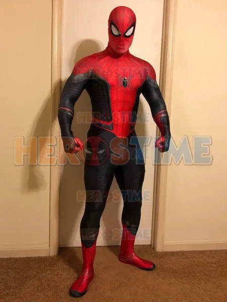 Костюм Человека-паука, костюм Человека-паука для дома, вечерние костюмы для косплея с 3D принтом паука для взрослых/детей/на заказ