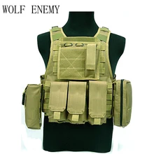 Тактический USMC MOD Molle штурмовая пластина Перевозчик боевой жилет Лесной Камуфляж Цифровой Лесной песок ACU