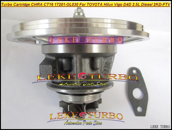 Wholesale Turbo Cartridge CHRA CT16 17201-OL030 Turbo Turbocharger For Toyota Hilux Vigo D4D 2.5L Diesel Engine 2KD 2KD-FTV (2)