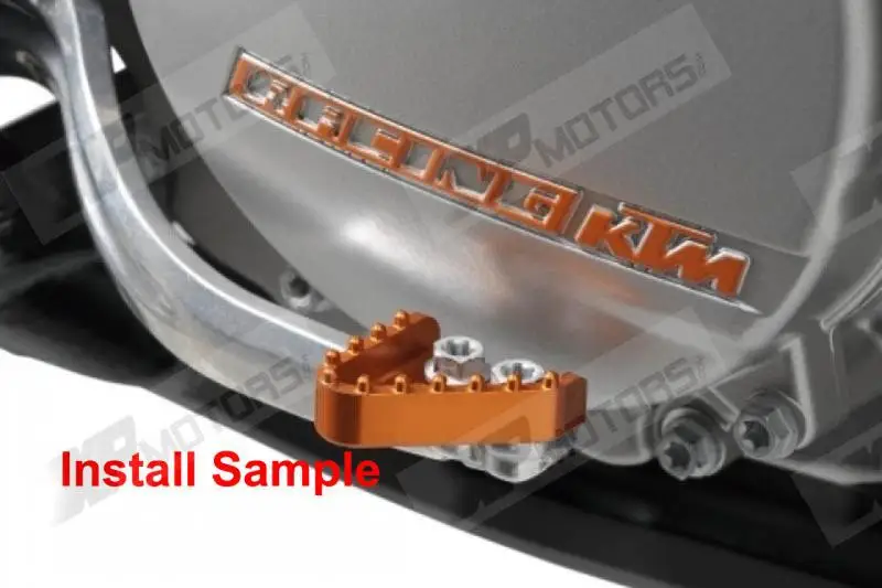 Brake Pedal Lever Pad Foot Step Plate Tip Bolts For KTM 690 SMC Duke ENDURO DUKE 2008-2009 950 adv s 03-06 990 ADVENTURES 07-08