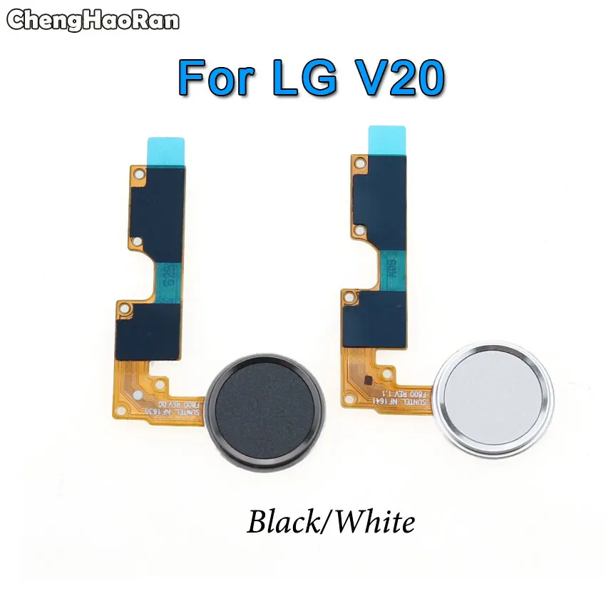 ChengHaoRan для LG V10 V20 V30 V40 датчик отпечатков пальцев гибкий кабель в сборе запасные части Touch ID кнопка Home