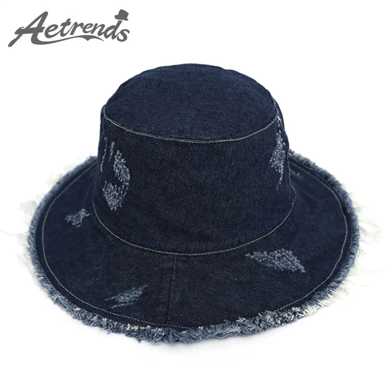 Buy [AETRENDS] 2018 New Summer Women's Denim Bucket