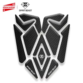 

SPIRIT BEAST Motorcycle Sticker Moto Feul Tank Pad Motorbike Stickers Moto Pegatinas Decals Motorcycle