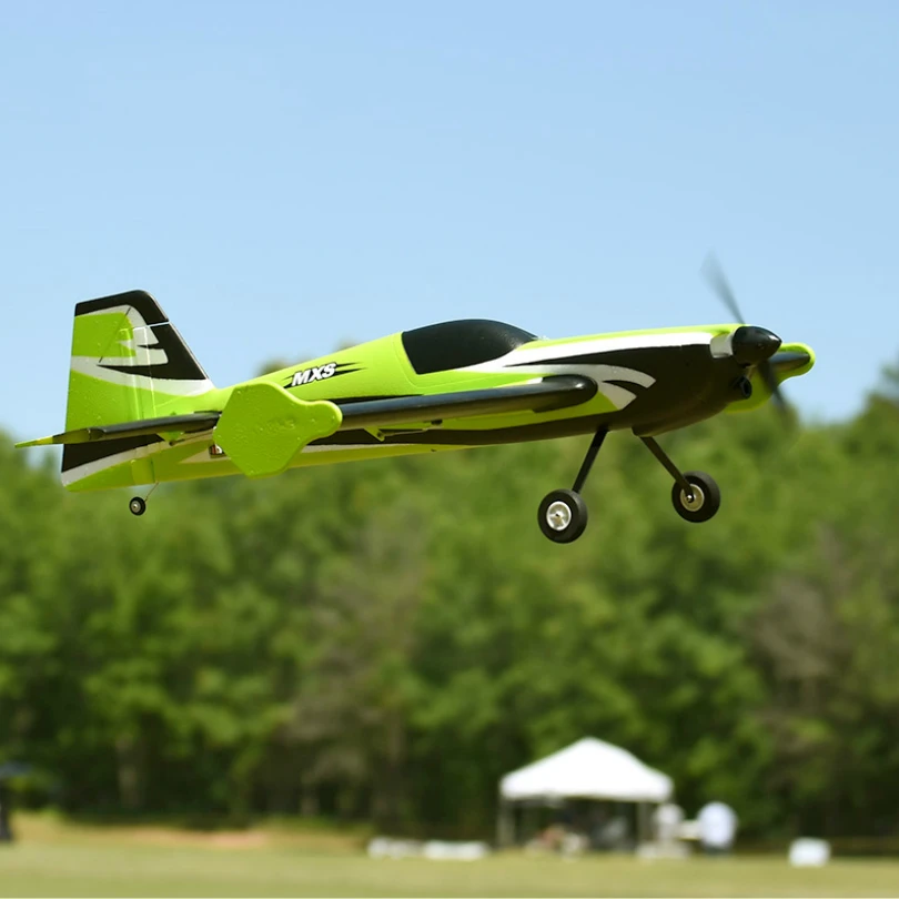 Roc Hobby Mxs 3d Rc Plane FMS 1100MM MXS V2 Green 4CH 3S Aerobatic