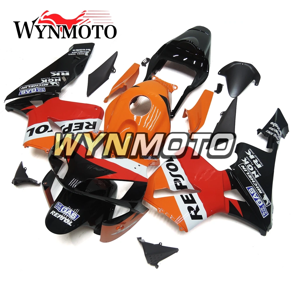 

Orange Red Black ABS Injection Plastics Fairings For Honda CBR600RR F5 2003 2004 Body Frames Motorcycle Full Fairing Kit Carenes
