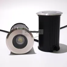 Свет палубе dia52mm Bridgelux Похоронен Свет IP68 водонепроницаемый led подземный 50 шт./лот