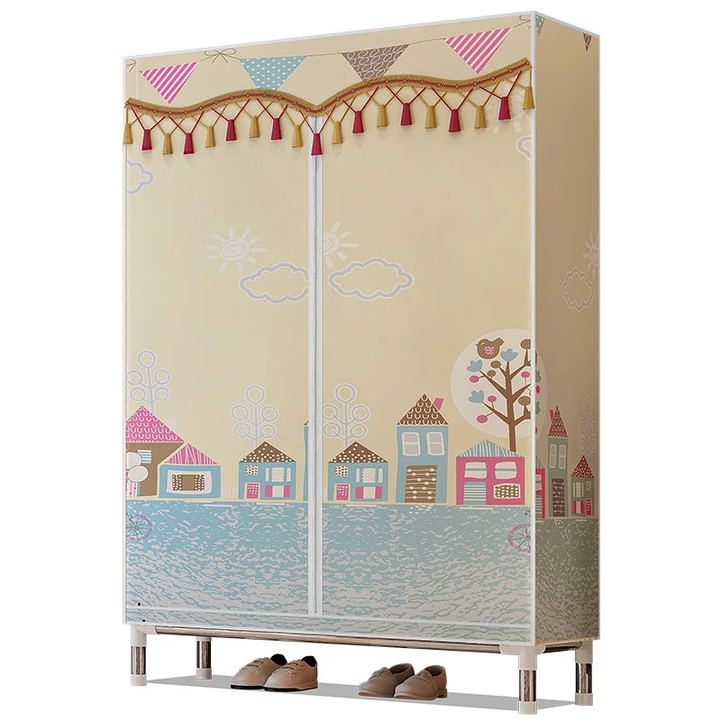 Simple non-woven storage wardrobe locker, moisture-proof and dustproof home furniture clothing storage cloth wardrobe Simple non-woven storage wardrobe locker, moisture-proof and dustproof home furniture clothing storage cloth wardrobe