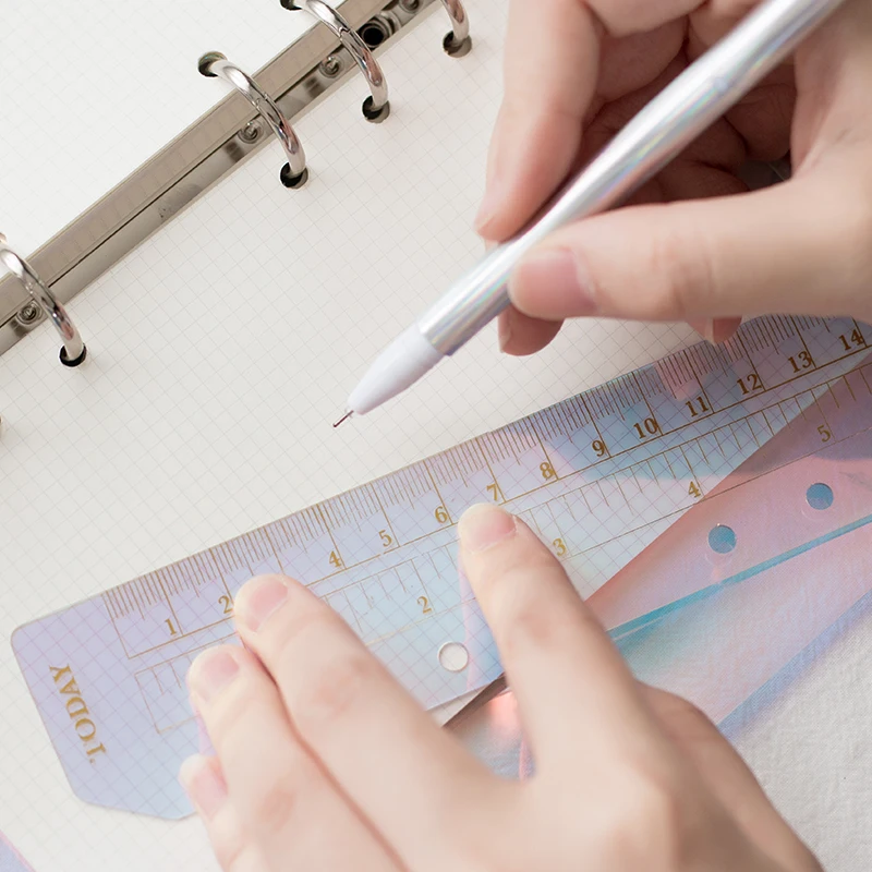 Laser PVC Material Dividers Today Ruler for Dokibook Notebook Index Paper Core for Agenda Planner Organizer Separator A5 A6 Laser PVC Material Dividers Today Ruler for Dokibook Notebook Index Paper Core for Agenda Planner Organizer Separator A5 A6