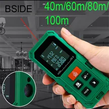 Лазерный дальномер 40 м 60 м 80 м 100 м лазерный дальномер лазерный Клейкие ленты дальномер trena правитель Diastimeter измерения рулетка