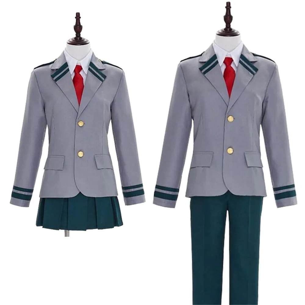 

Academia AsuiTsuyu Yaoyorozu Momo School Uniform Academy OCHACO URARAKA Midoriya Izuku Cosplay Costume full