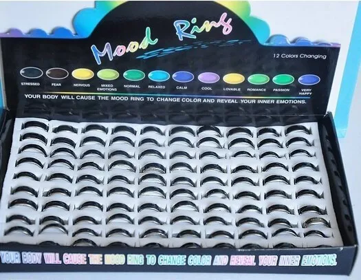 Changing Color Mood Ring Change Color Mood Changing Ring 100pcs