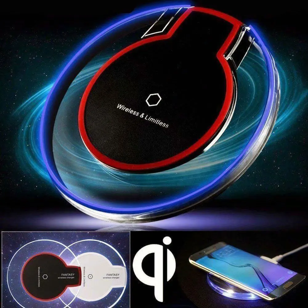 

BUY IT KISSCASE Charger Qi Wireless Charger Pad for samsung S7 S9 S6 NOTE 8 2A Fast Wireless Charging Pad for iPhone X 8 plus xr