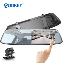 Автомобильный видеорегистратор ADDKEY D220, 5 сенсорных экранов, Full HD, 1080 P, Автомобильные видеорегистраторы, зеркало заднего вида, видео регистратор, камера ночного видения