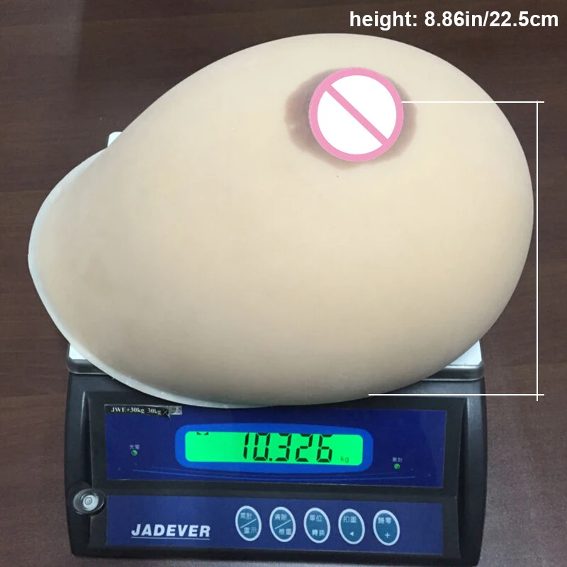 23xl 20kg Large Simulation Silicone Breast Forms Realistic Boobs For 