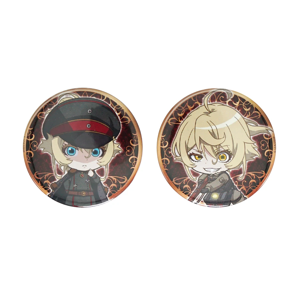 

Saga of Tanya the Evil Anime Tanya Von Degurechaff Cute Badge