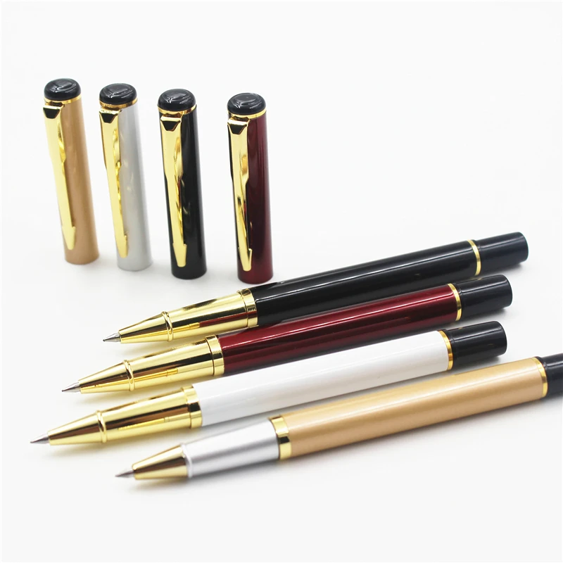 Luxury Gel Pen Metal Black Pens High Quality office