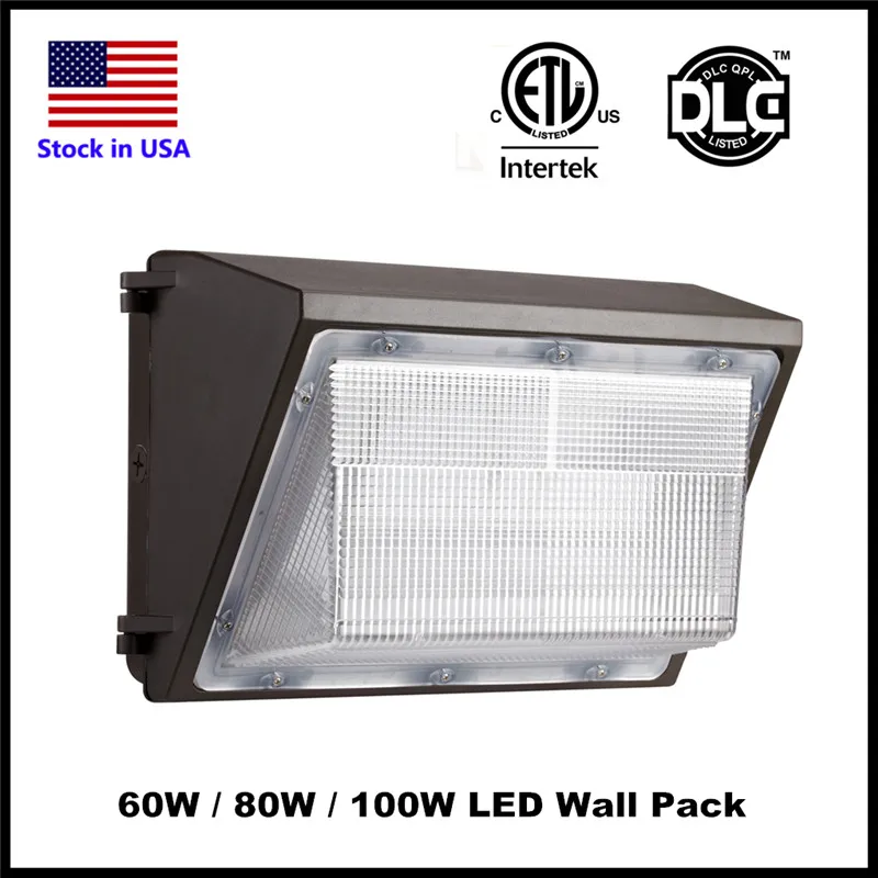 Outdoor LED Wall Pack Light 60W 80W 100W Industrial Wall Pack Fixture
