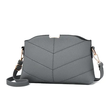 

Leather Shoulder Bag Female 2017 Solid Zipper Bags Handbags Women Famous Brands Crossbody Messenger Bags Women's Hand Bag bolsas