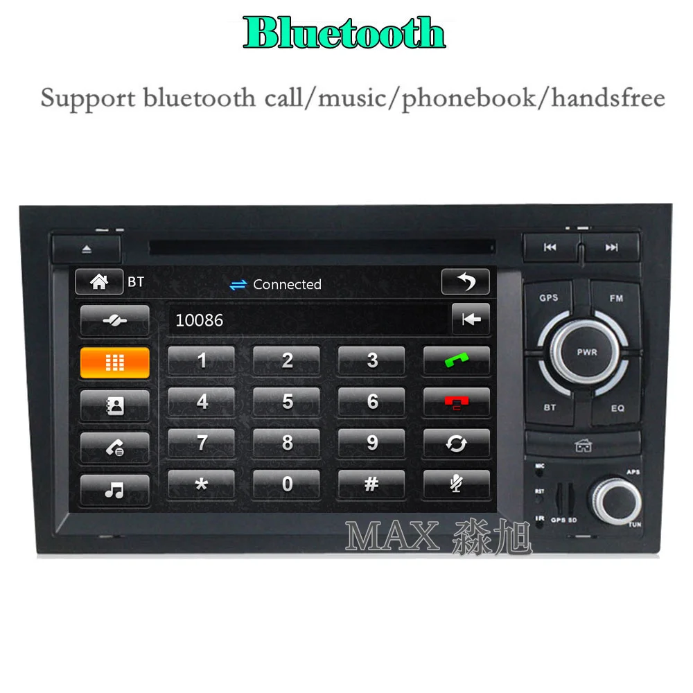 Sale MAX 2 din Car Radio GPS Navigation System For Audi A4 B6 B7 S4 2002-2007 Bluetooth Call/Music Free Map swc 2 Sale MAX 2 din Car Radio GPS Navigation System For Audi A4 B6 B7 S4 2002-2007 Bluetooth Call/Music Free Map swc 2