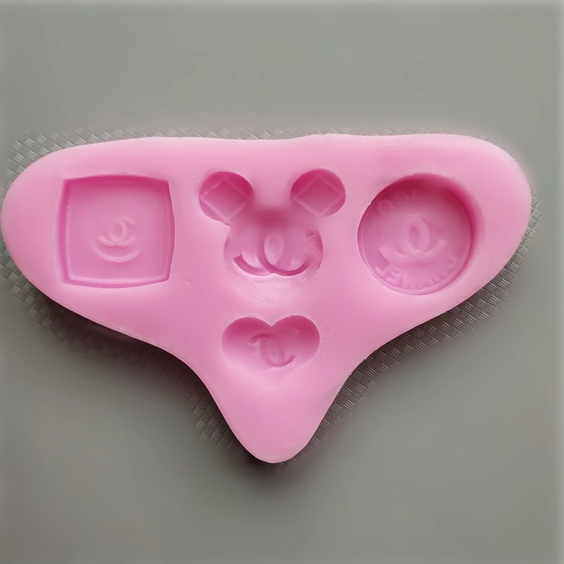 

Silicone Mold X Letter Series Animal Shape Fondant Cake Decorating Mold Chocolate Mold Supply Baking Tools High Quality