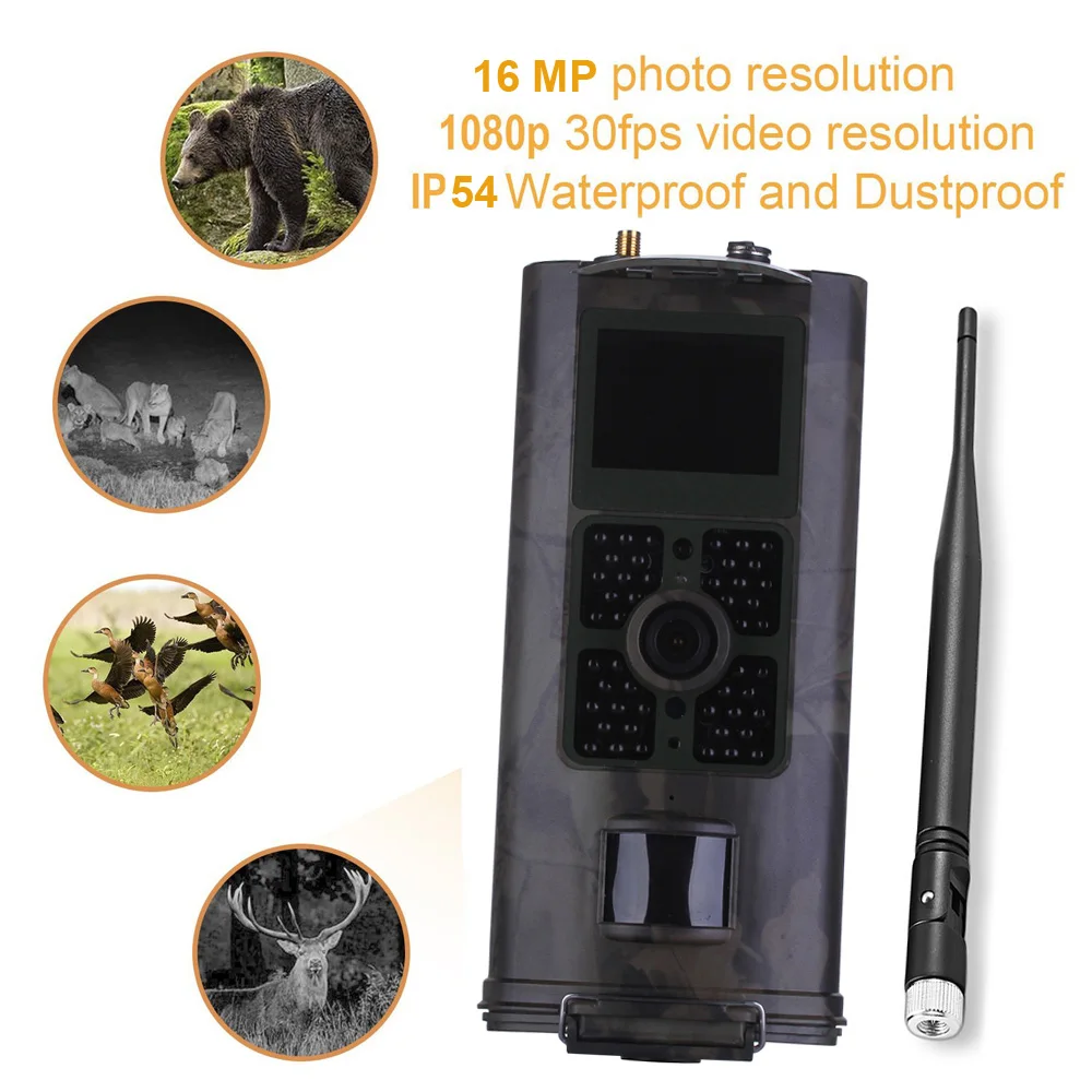 SUNTEKCAM Wild Surveillance Tracking 3G Hunting Camera HC-700G MMS SMS Infrared Wildlife Trail Camera Video Scouting Photo Trap