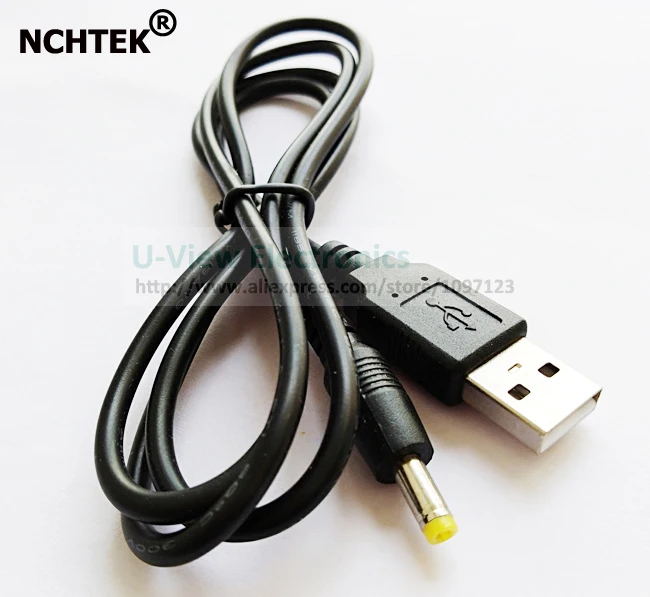 

NCHTEK USB2.0 A Male to DC 5V 4.0x1.7mm Male Plug Power Adapter Cable Lead Charger For Sony-PSP About 1M/Free Shipping/1PCS