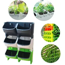 Stackable High Quality Hanging Flower Pots Hook Wall Pots Garden Pots Balcony Planters Bucket Flower Holders Home Decor Stackable High Quality Hanging Flower Pots Hook Wall Pots Garden Pots Balcony Planters Bucket Flower Holders Home Decor