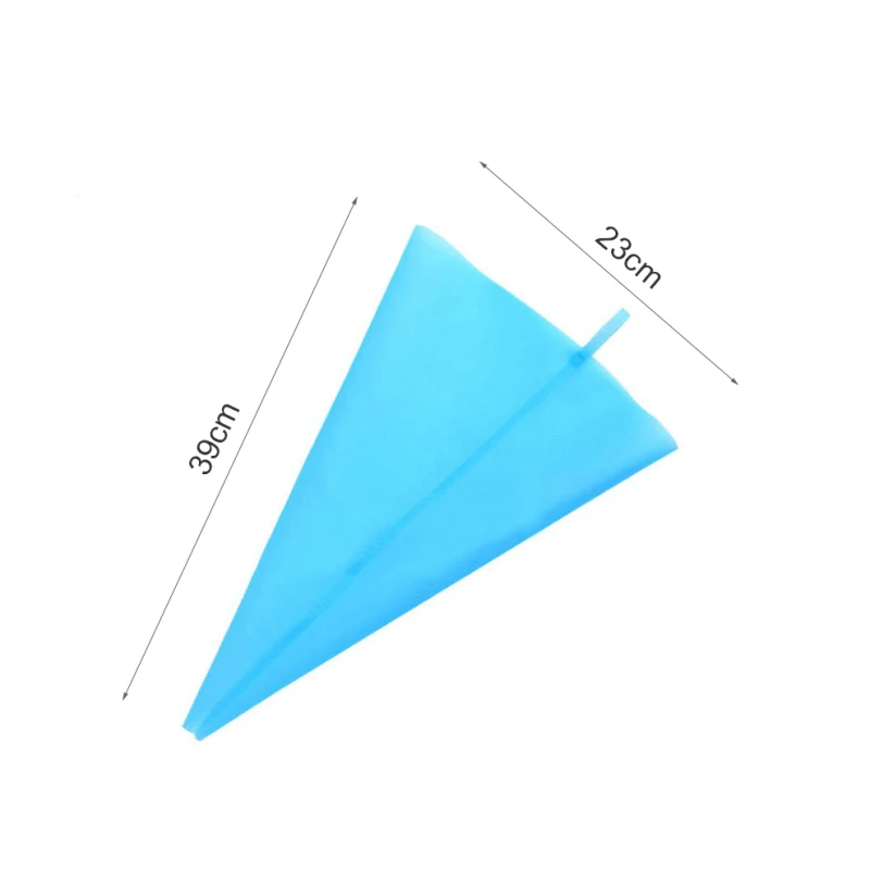 MOSEKO 1 шт. многоразовый силиконовый кондитерский мешок для глазури для крема декораторы для десерта инструменты для украшения торта кекса формы для выпечки Инструменты для торта - Цвет: L