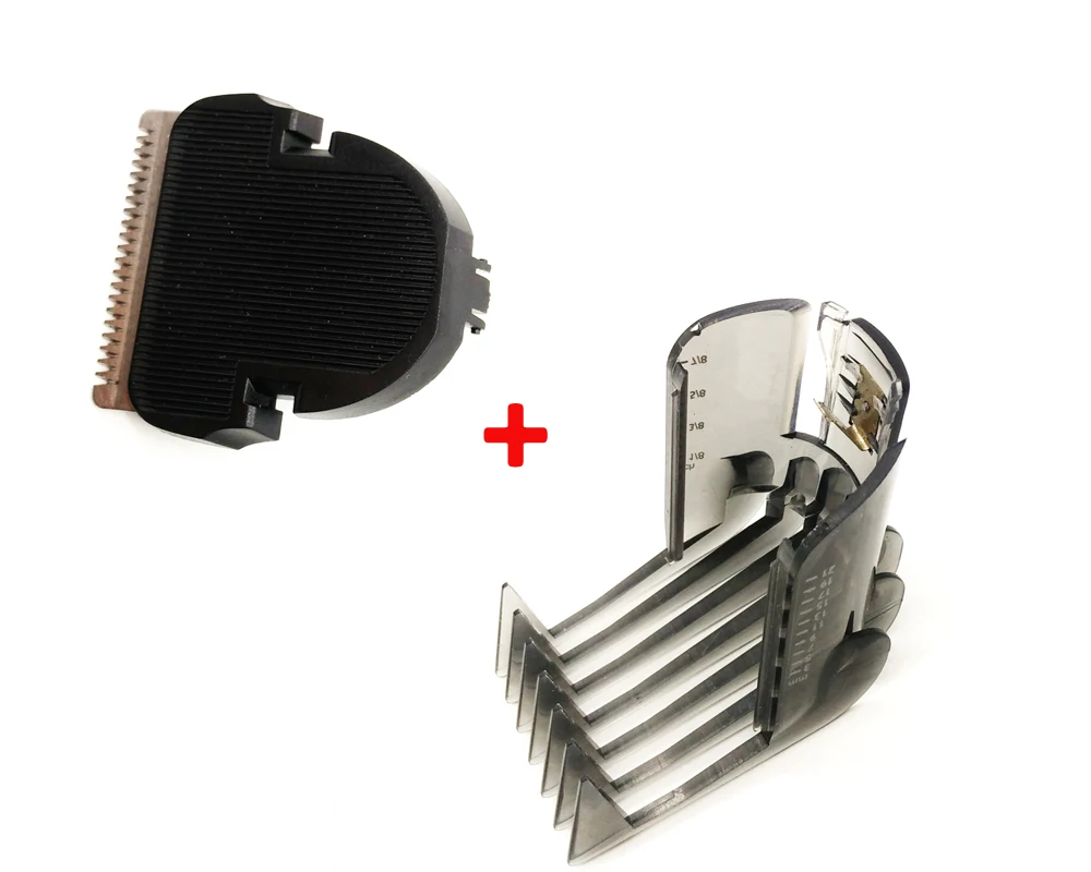 2 шт./компл. Расческа для машинки стрижки волос + триммер Philips QC5105 QC5115 QC5155 QC5120 QC5125