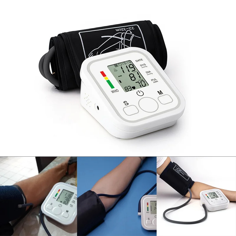 

Automatic Digital Arm Blood Pressure Monitor tansiyon aleti Heart Beat Pulse Meter Blood Pressure Monitor Medical Equipment