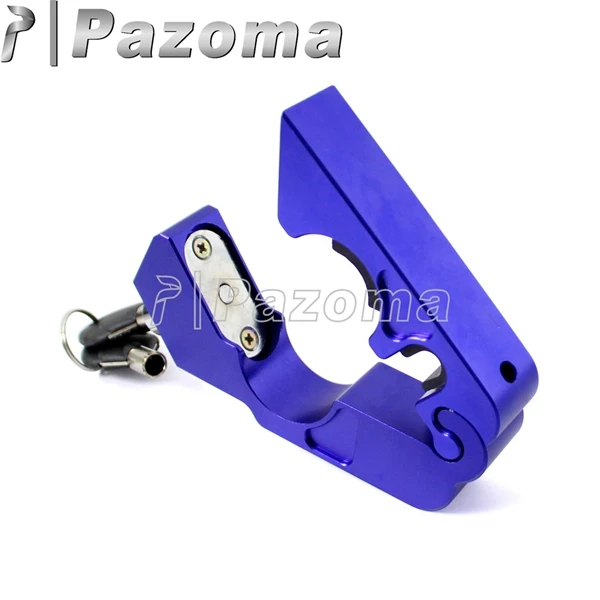 Orange Moto Guidon Dacc/él/érateur Grip Antivol S/écurit/é Frein Niveau De Verrouillage pour Le V/élo Scooter Mobylette ATV Ouken Universal Moto Brake Lock Caps-Lock Moto