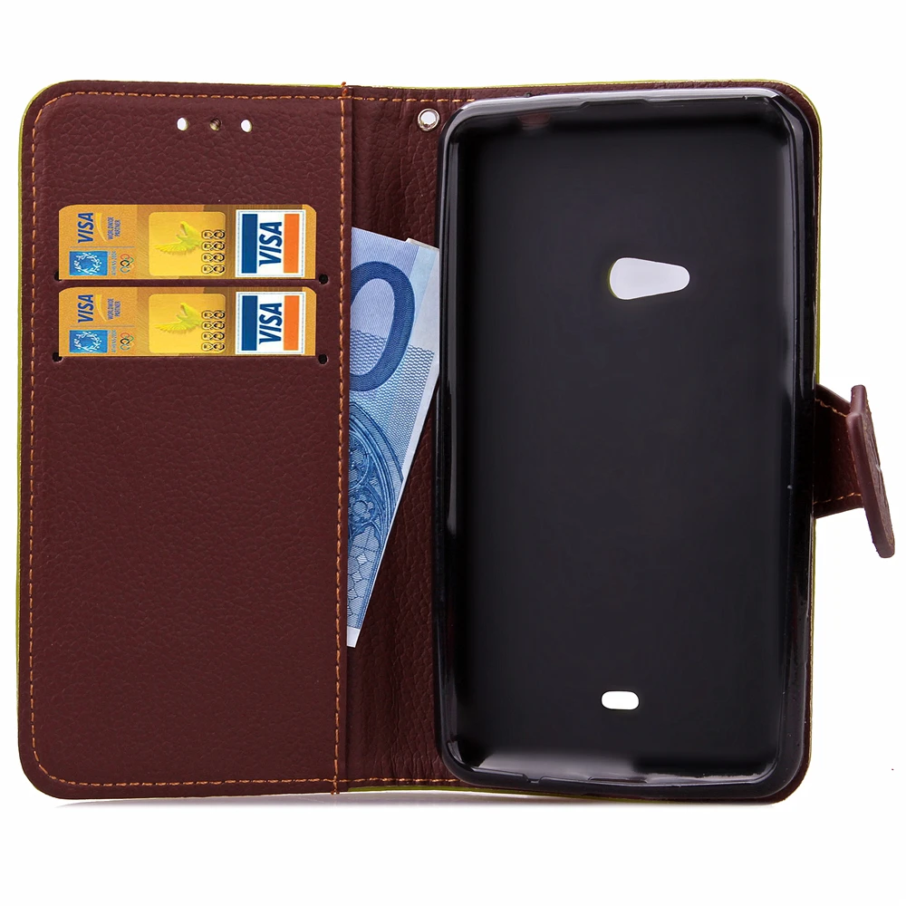 Кожаный чехол для Microsoft Nokia Lumia 650 флип с отделением карты чехлы телефонов сумка|case