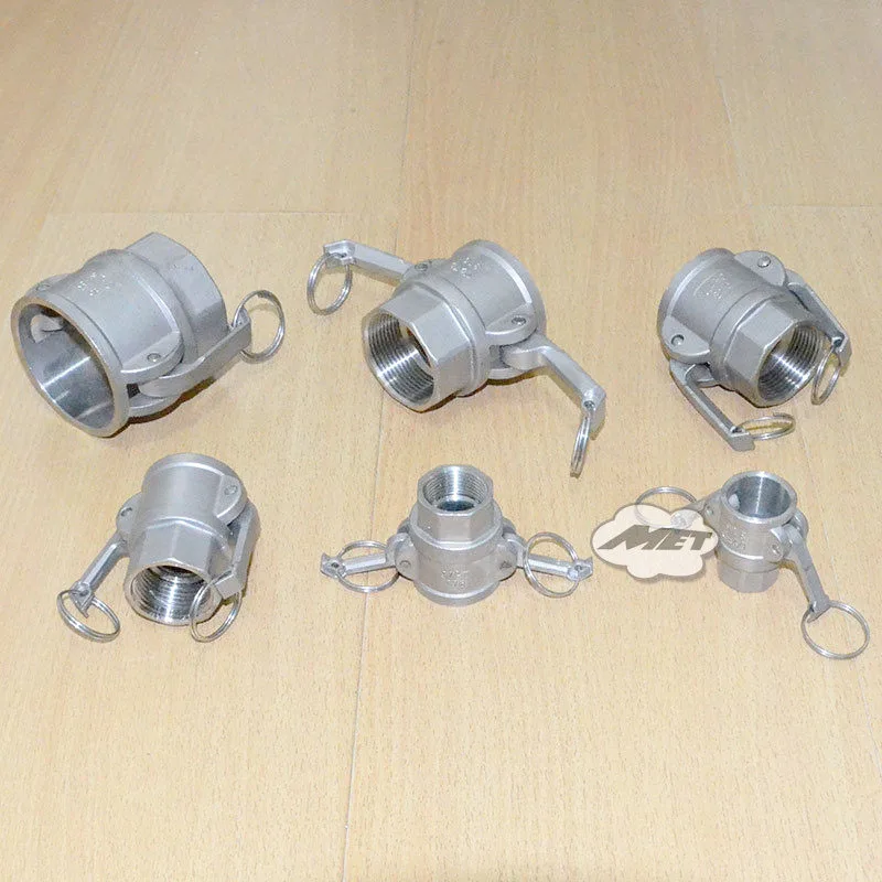 Megaron BSPT 1/2 &quot 2&quot Тип D Женский CamLock кулачковая канавка фитинг с мужской резьбой