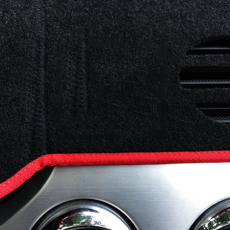 QHCP интерьер приборной панели крышка dashmatt Dash коврик солнцезащитный тент приборная панель покрытие ковер для Ford Mustang