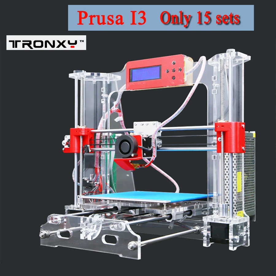 P802 inventory clear Tronxy 2016 Upgraded Quality High Precision Reprap 3D printer Prusa i3 DIY kit