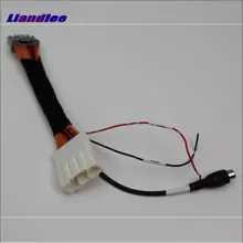 

Liandlee For Mazda 3 Mazda3 MB Hatchback 2014~2017 Rear View Camera Original Video Input Switch RCA Adapter Convertor Wire Cable