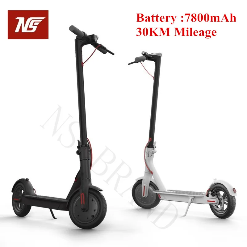 Взрослый Электрический скутер Riderstars ebike 250 Вт 7800 мАч аккумулятор складной 8 5