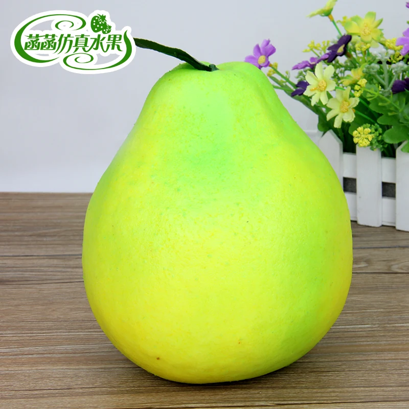 

High artificial grapefruit foam pomeloes fake fruit model kitchen cabinet furniture decoration props