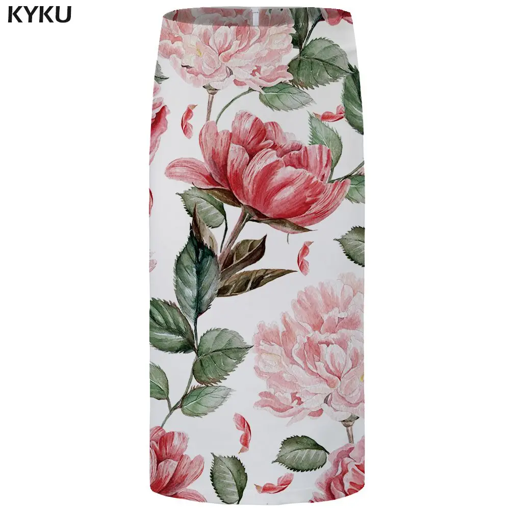 Skirt Woman 06 KYKU бренд деньги Юбки Женская сексуальная юбка миди уличная высокая талия платье обтягивающее готические женские юбки аниме корейский Лето Новинка - Цвет: Skirt Woman 06
