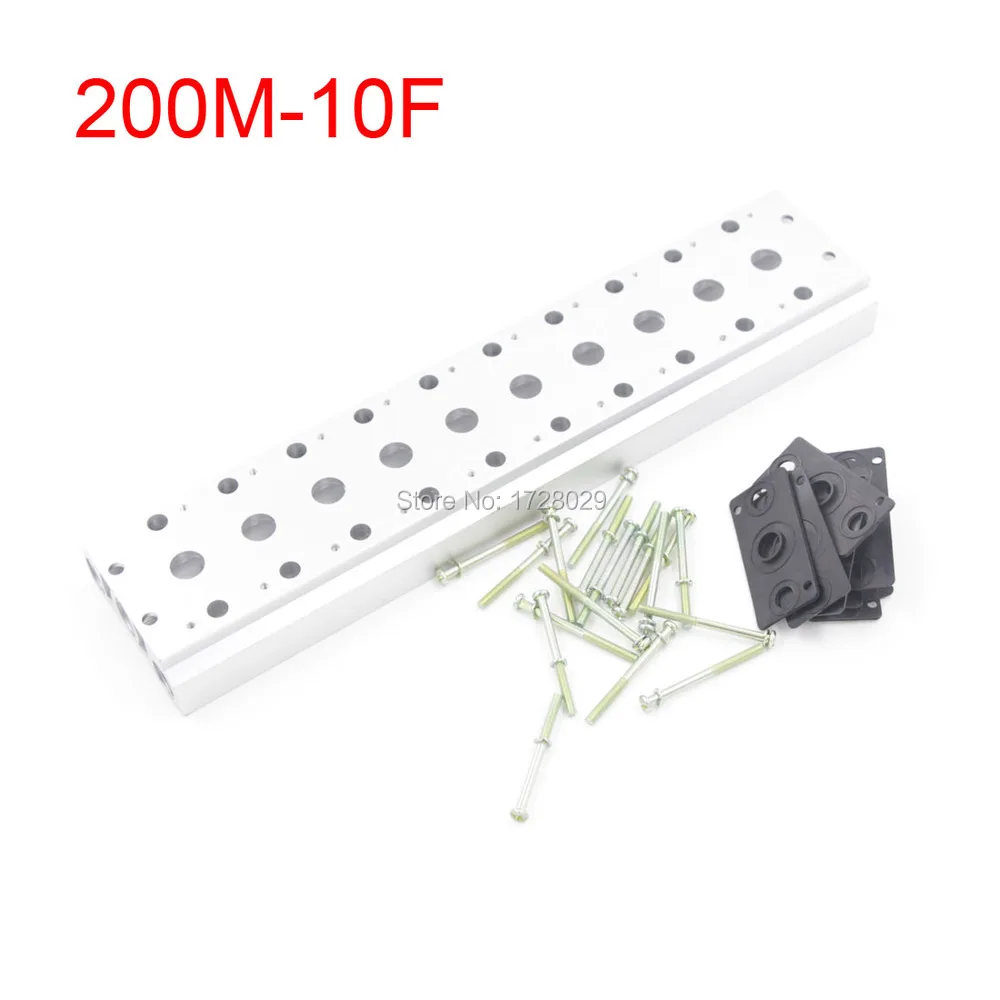 

Free Shipping 1 PC Electromagnetic Valve Base 200M-10F