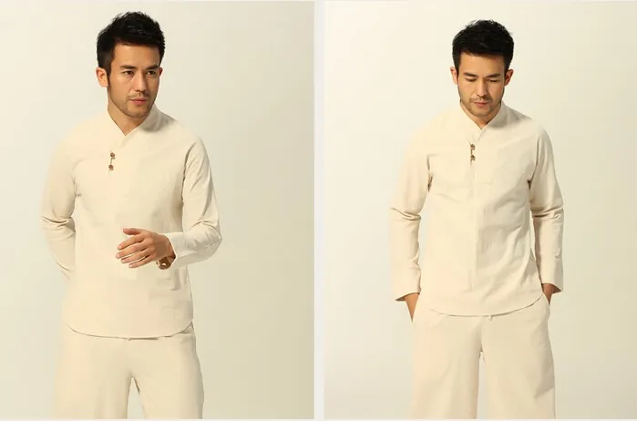 4 вида цветов традиционной вышивки с Дракон Китайский Для мужчин кунг-фу форма хлопок тай-чи костюм Винтаж Кнопка Размеры M, L XL, XXL, XXXL