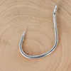Anzuelo de pesca de lanzamiento ligero DIY, anzuelo de Lucio con ojo de Lucio para agua salada, 1/0, 2/0, 3/0, 4/0, gancho de asistencia de paso lento, anillo de pesca de caída, 30 Uds. ► Foto 1/6